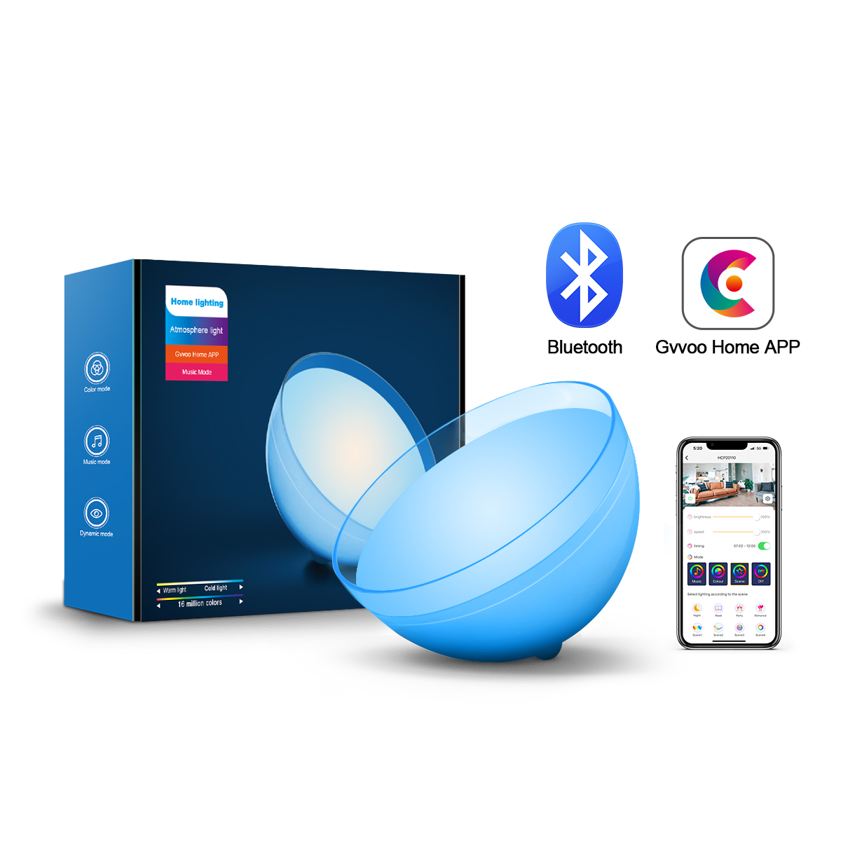 HCP062  圆形桌面氛围灯